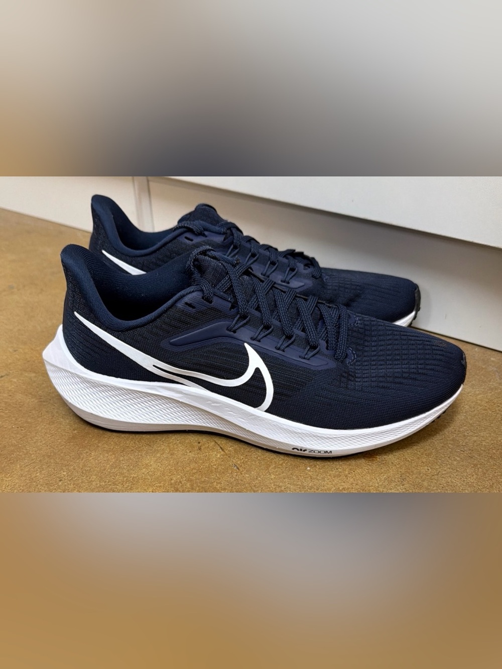 Nike Air Zoom Pegasus 39 TB Navy Running Shoes DM0165-401 Womens Size 7.5